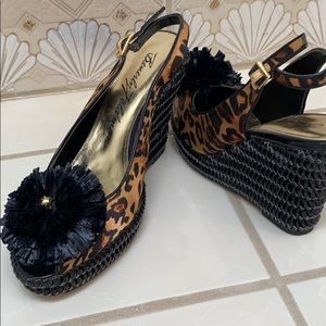 Leopard Sandals